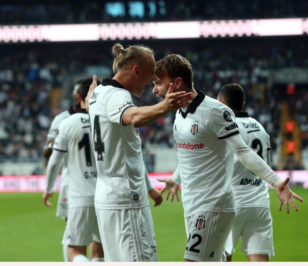 Beşiktaş - Alanyaspor maçından kareler - Görsel 33
