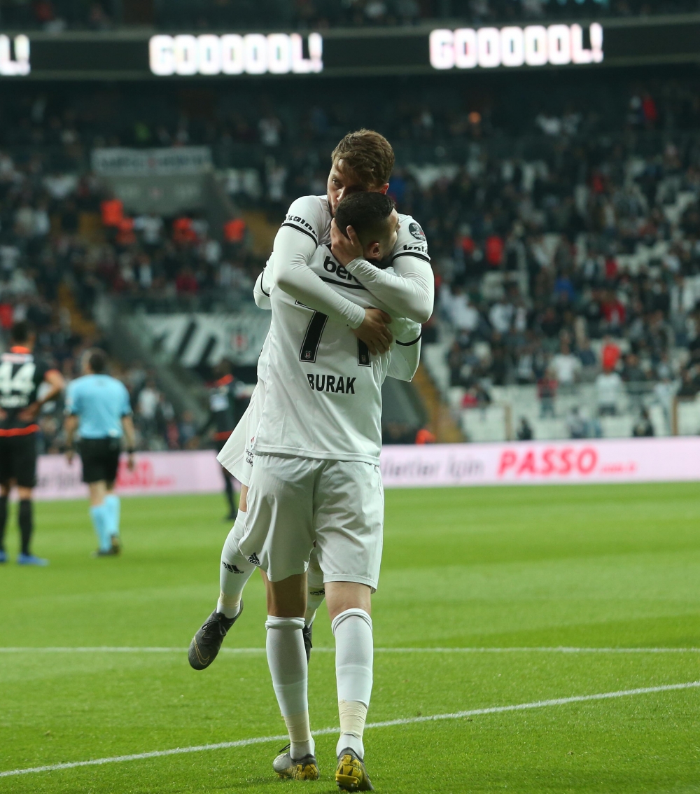 Beşiktaş - Alanyaspor maçından kareler - Görsel 35