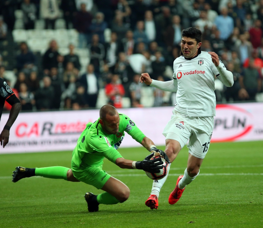 Beşiktaş - Alanyaspor maçından kareler - Görsel 43