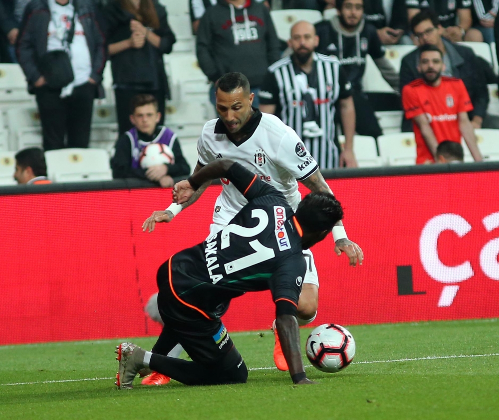 Beşiktaş - Alanyaspor maçından kareler - Görsel 6