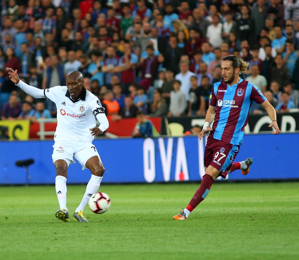 Trabzonspor - Beşiktaş maçından kareler - Görsel 1