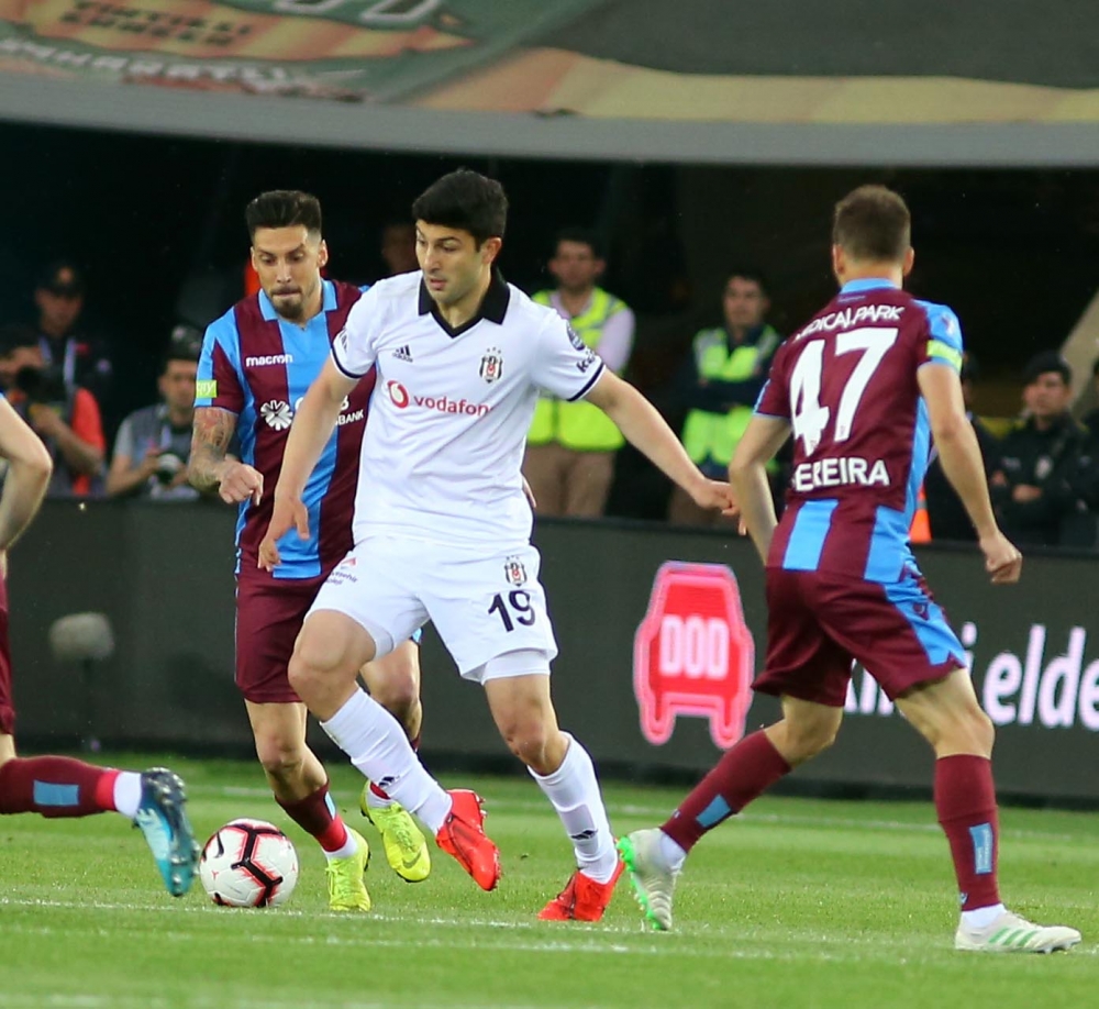 Trabzonspor - Beşiktaş maçından kareler - Görsel 10