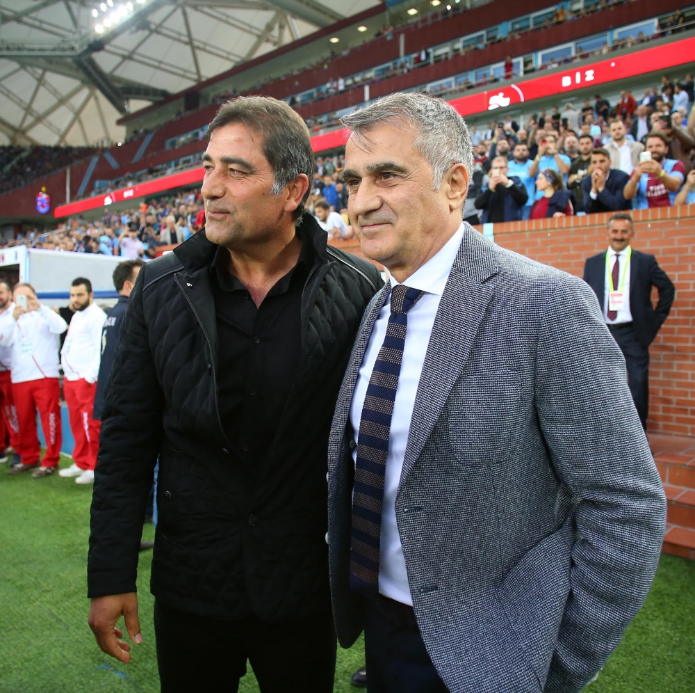 Trabzonspor - Beşiktaş maçından kareler - Görsel 16