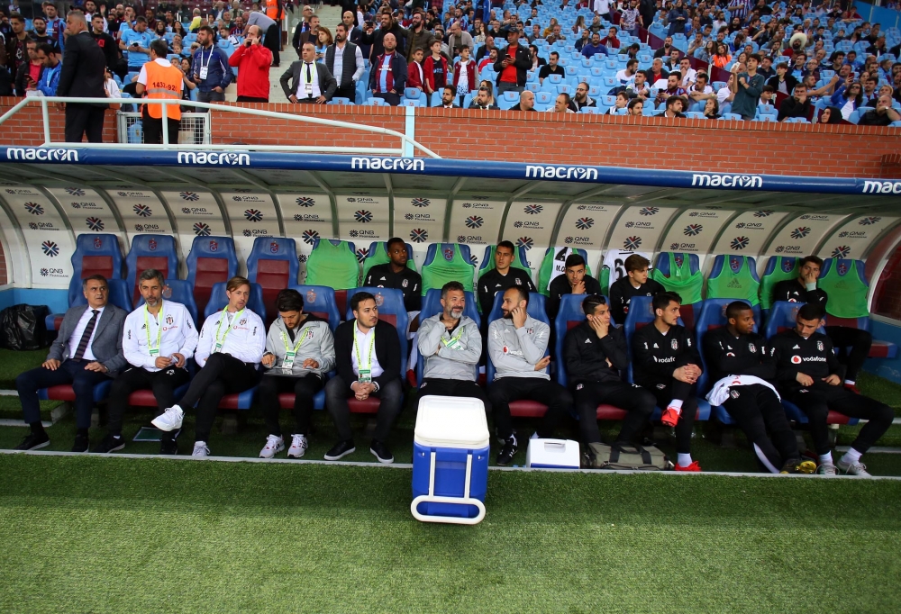 Trabzonspor - Beşiktaş maçından kareler - Görsel 17