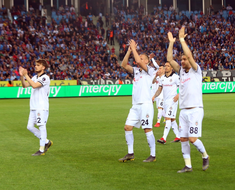 Trabzonspor - Beşiktaş maçından kareler - Görsel 19