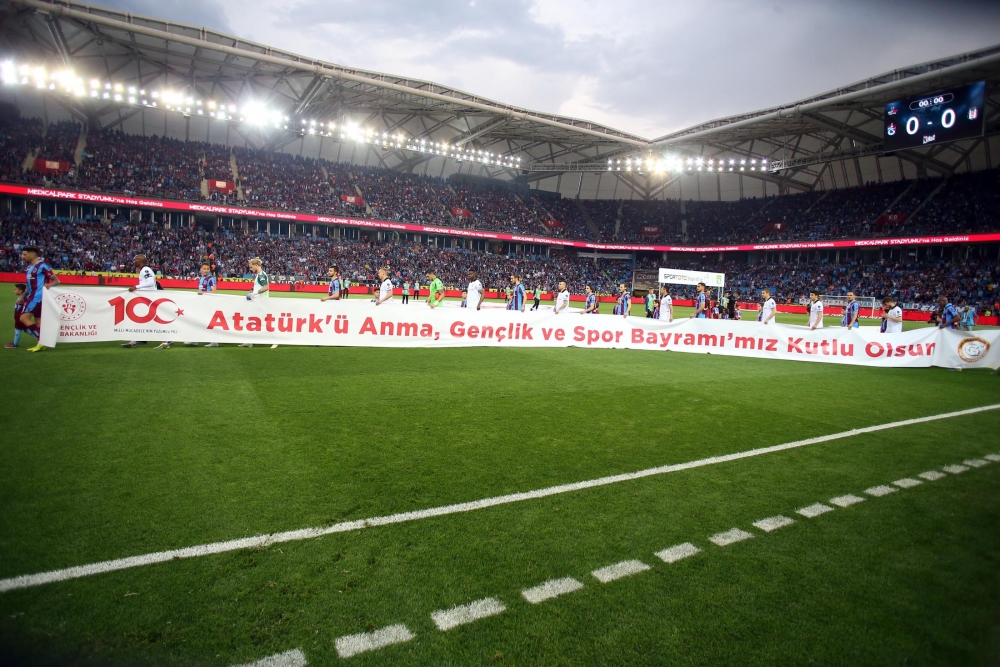 Trabzonspor - Beşiktaş maçından kareler - Görsel 2