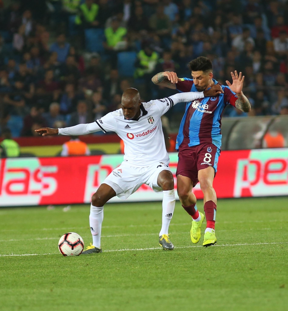 Trabzonspor - Beşiktaş maçından kareler - Görsel 24