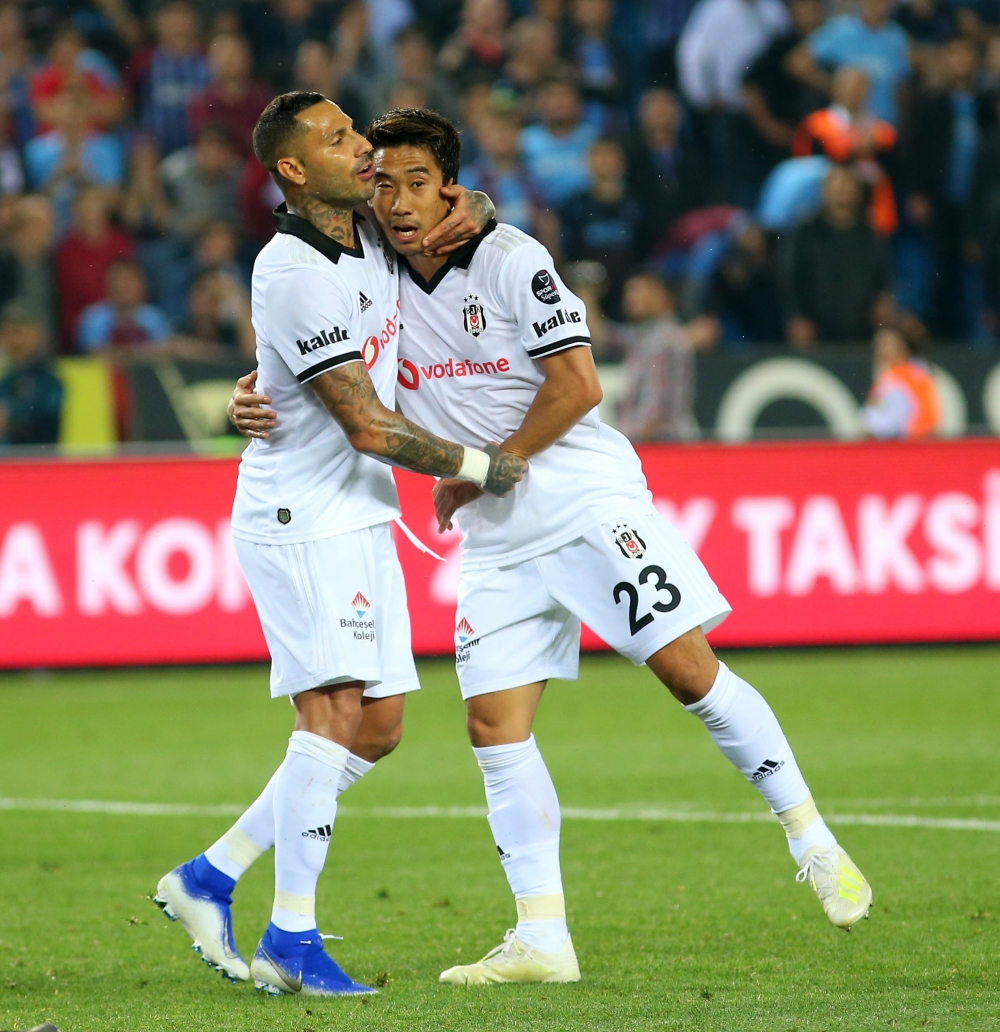 Trabzonspor - Beşiktaş maçından kareler - Görsel 28