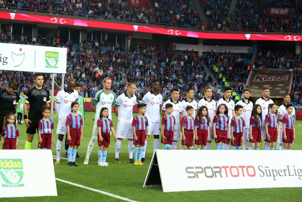 Trabzonspor - Beşiktaş maçından kareler - Görsel 3