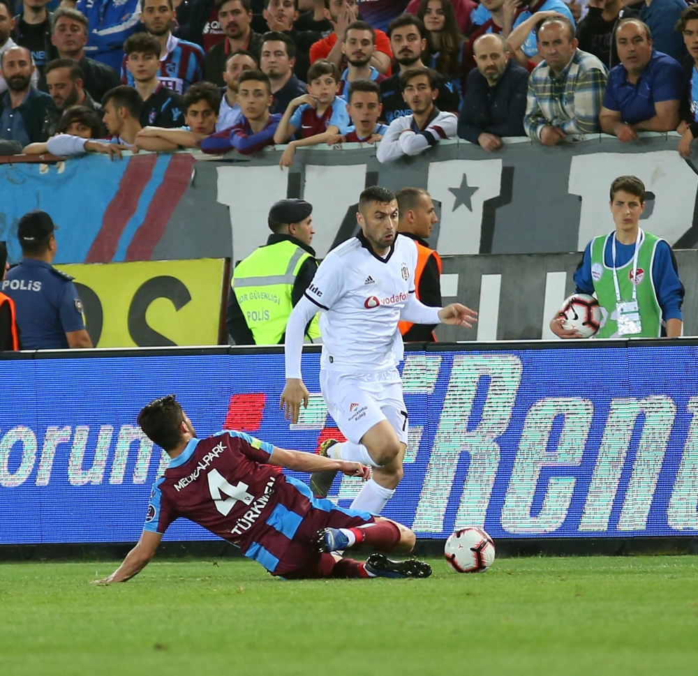 Trabzonspor - Beşiktaş maçından kareler - Görsel 31