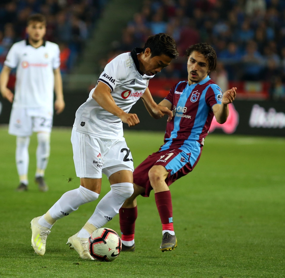 Trabzonspor - Beşiktaş maçından kareler - Görsel 32