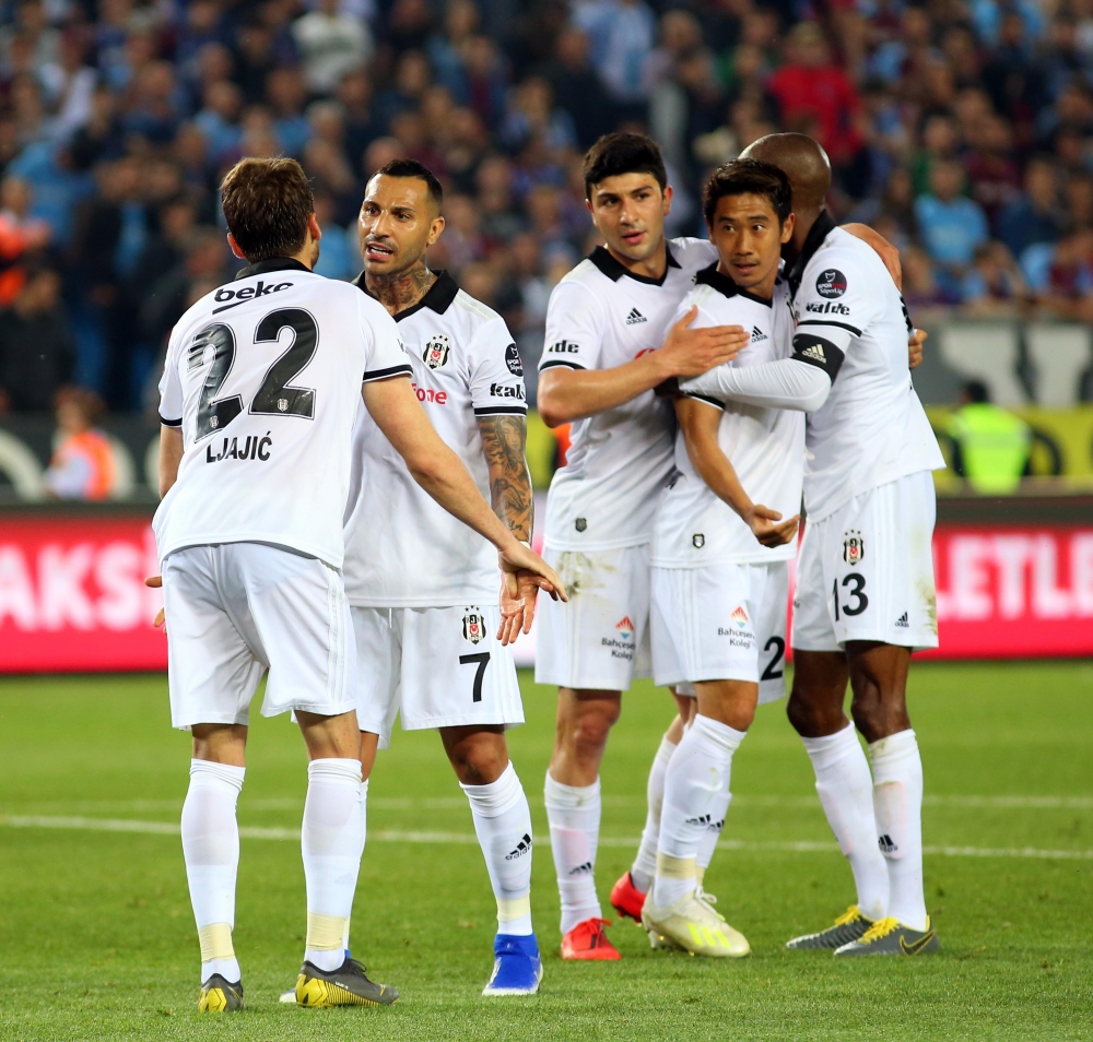 Trabzonspor - Beşiktaş maçından kareler - Görsel 35