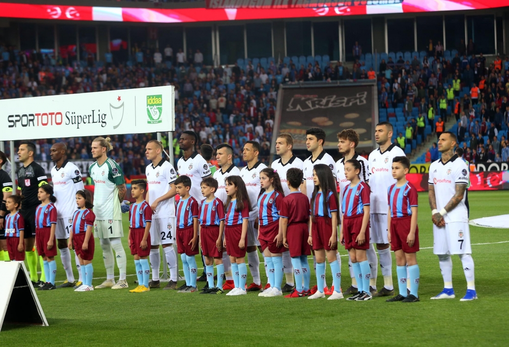 Trabzonspor - Beşiktaş maçından kareler - Görsel 5