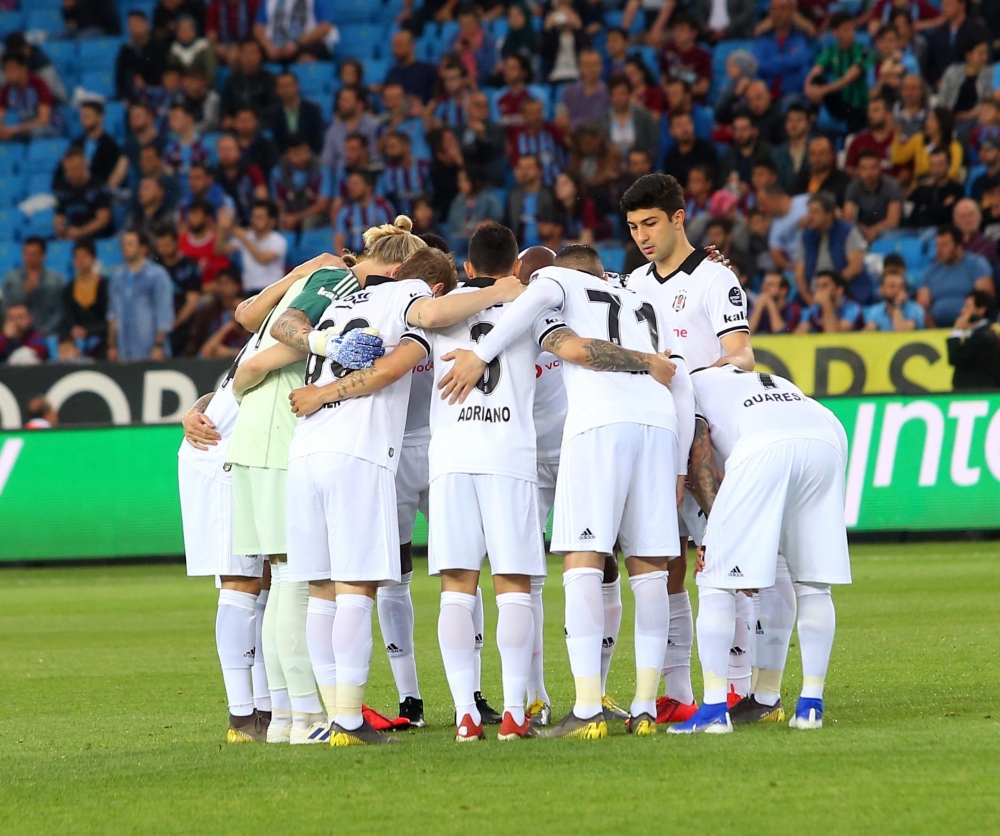 Trabzonspor - Beşiktaş maçından kareler - Görsel 9