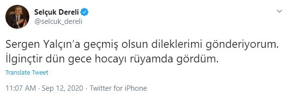 Sergen Yalçın'a geçmiş olsun mesajları - Görsel 4