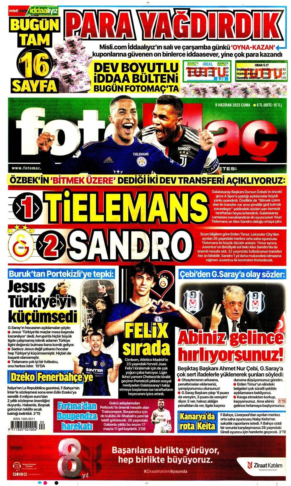 Gazete manşetleri (9 Haziran 2023) - Görsel 4