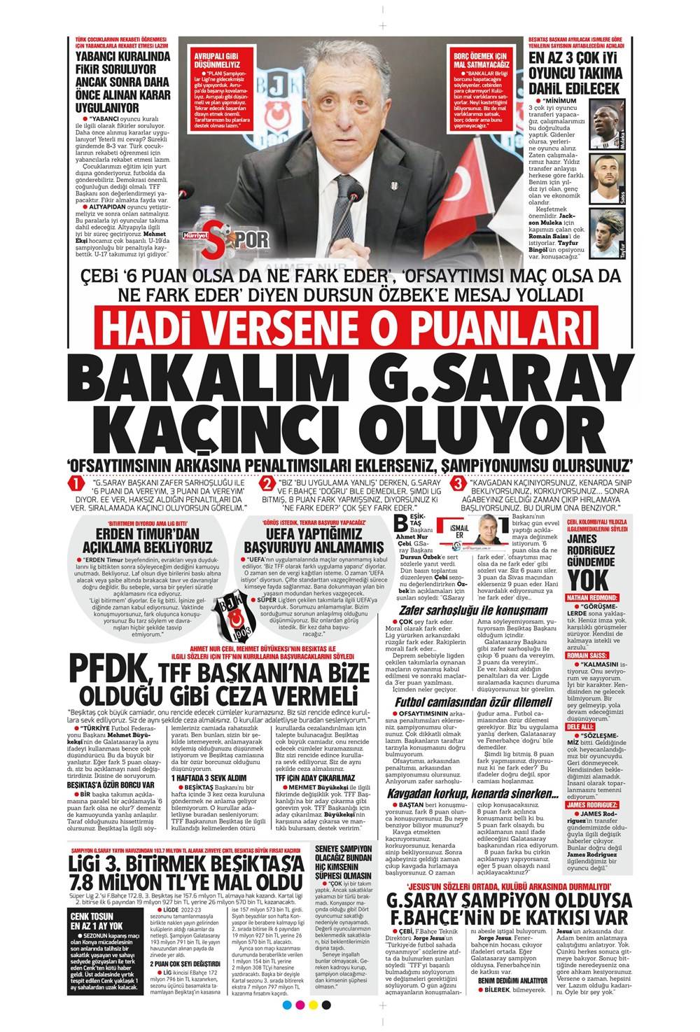 Gazete manşetleri (9 Haziran 2023) - Görsel 6