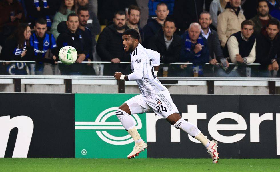 Club Brugge - Beşiktaş maçından kareler - Görsel 10
