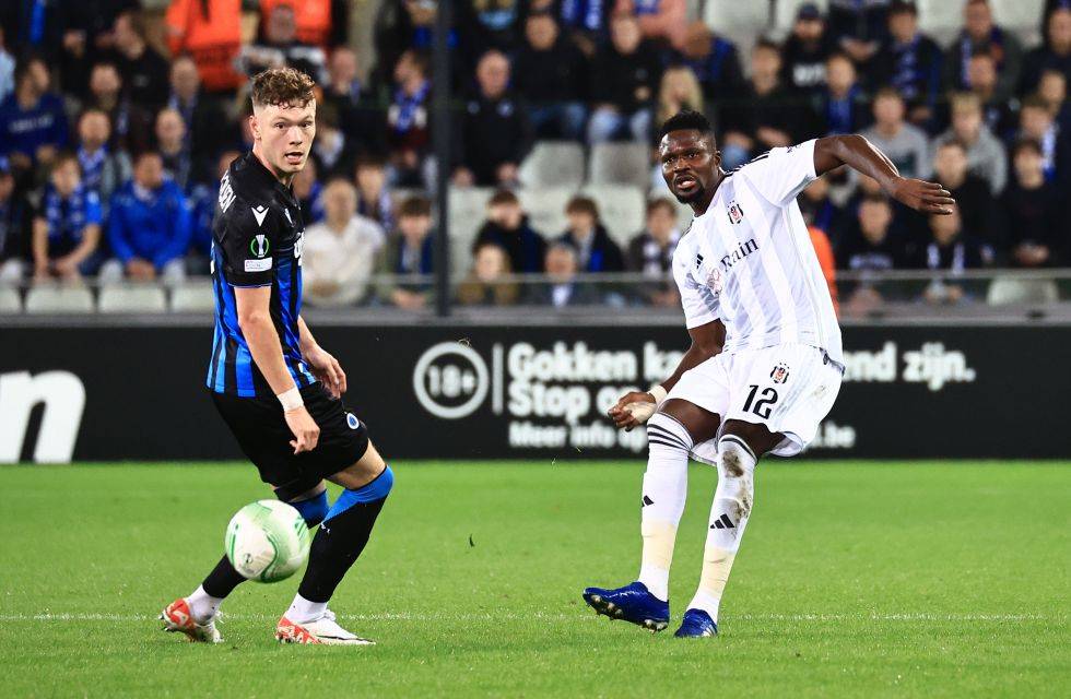 Club Brugge - Beşiktaş maçından kareler - Görsel 2