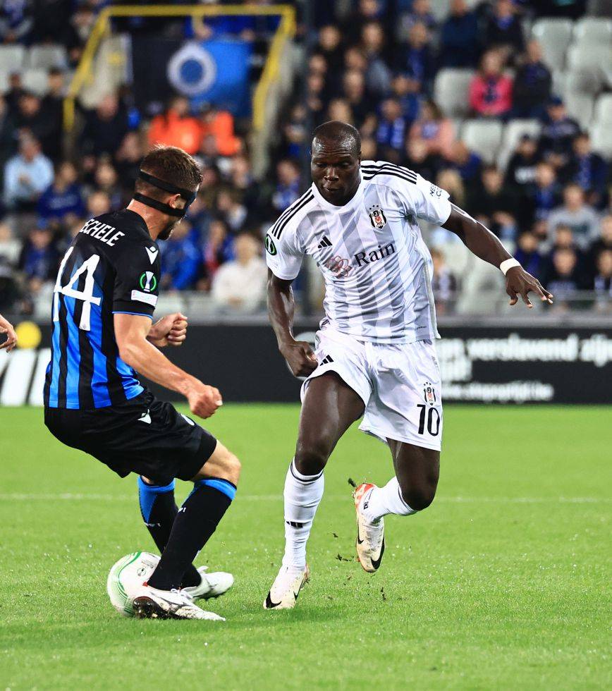 Club Brugge - Beşiktaş maçından kareler - Görsel 4