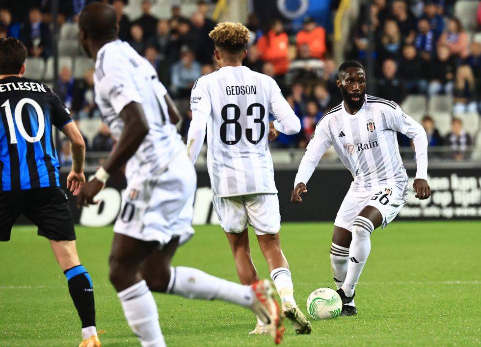 Club Brugge - Beşiktaş maçından kareler - Görsel 5