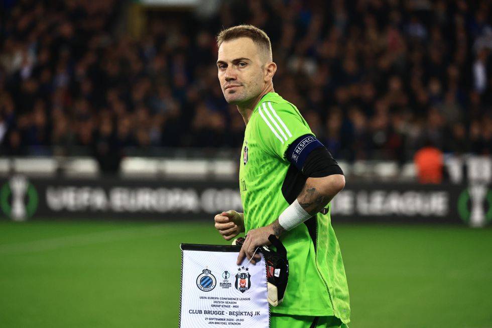 Club Brugge - Beşiktaş maçından kareler - Görsel 6