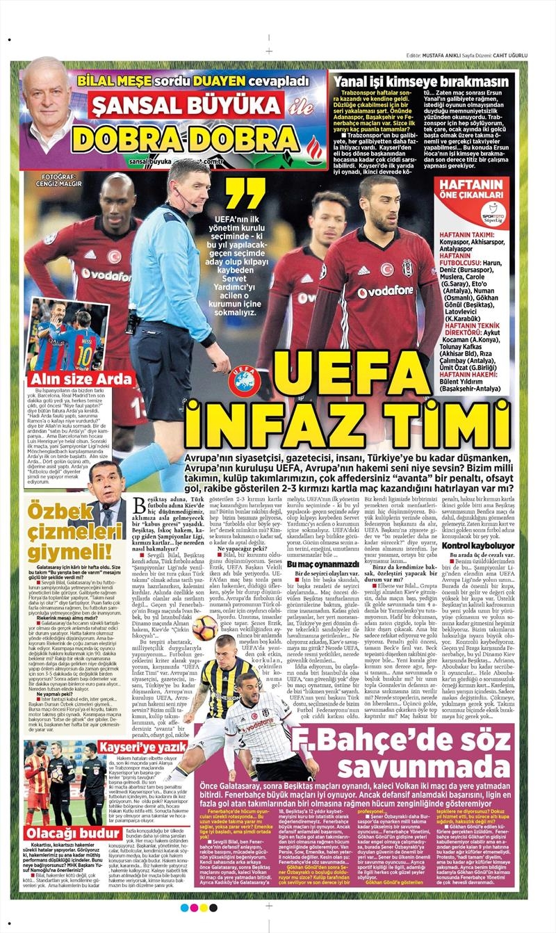 8 Aralık 2016 | İşte gazetelerin Beşiktaş manşetleri - Görsel 11