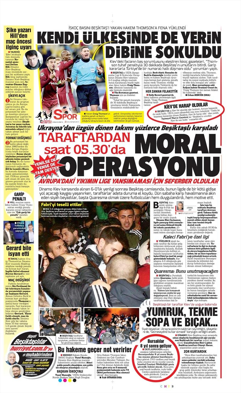 8 Aralık 2016 | İşte gazetelerin Beşiktaş manşetleri - Görsel 13