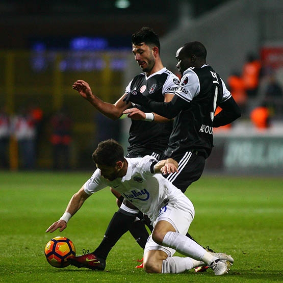 Kasımpaşa-Beşiktaş maçından kareler - Görsel 10