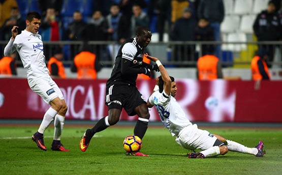Kasımpaşa-Beşiktaş maçından kareler - Görsel 11