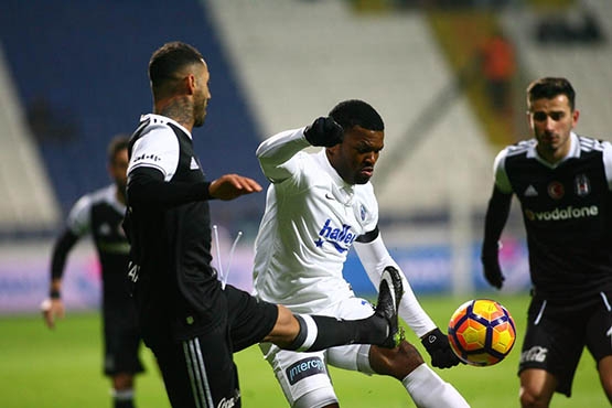 Kasımpaşa-Beşiktaş maçından kareler - Görsel 12