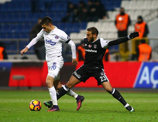 Kasımpaşa-Beşiktaş maçından kareler - Görsel 19