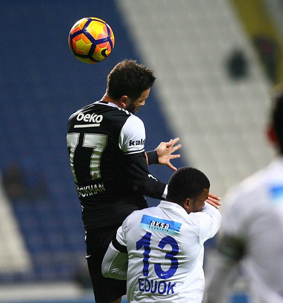 Kasımpaşa-Beşiktaş maçından kareler - Görsel 22