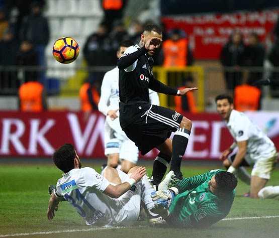 Kasımpaşa-Beşiktaş maçından kareler - Görsel 29