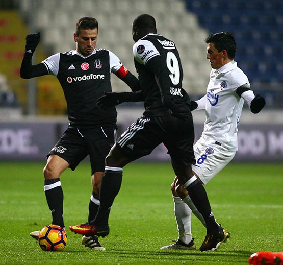 Kasımpaşa-Beşiktaş maçından kareler - Görsel 33