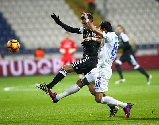Kasımpaşa-Beşiktaş maçından kareler - Görsel 43