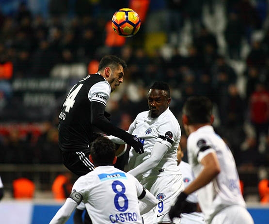 Kasımpaşa-Beşiktaş maçından kareler - Görsel 5