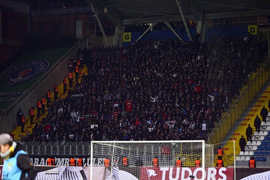 Kasımpaşa-Beşiktaş maçından kareler - Görsel 9