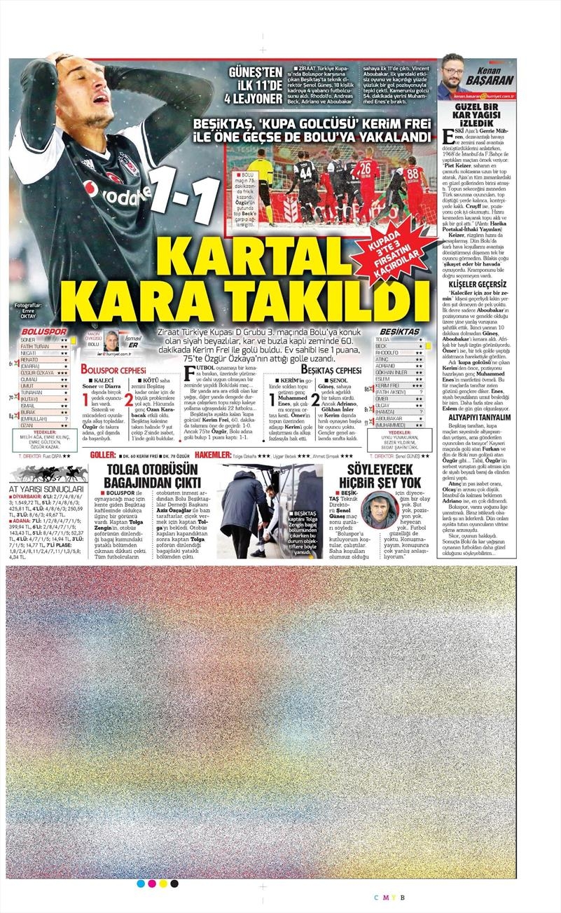 21 Aralık 2016 | İşte gazetelerin Beşiktaş manşetleri - Görsel 2