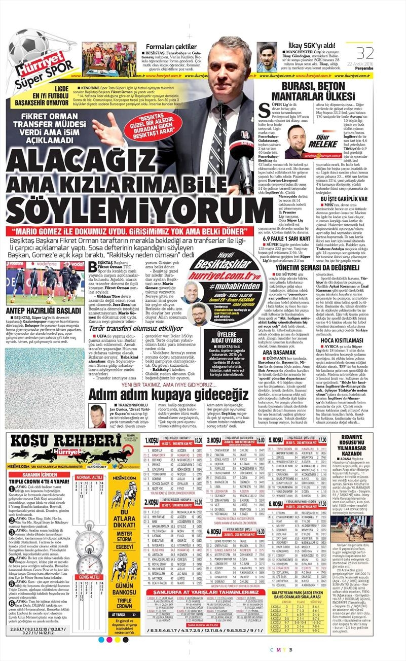 22 Aralık 2016 | İşte gazetelerin Beşiktaş manşetleri - Görsel 11