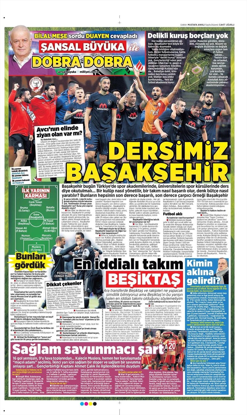 28 Aralık 2016 | İşte gazetelerin Beşiktaş manşetleri - Görsel 9