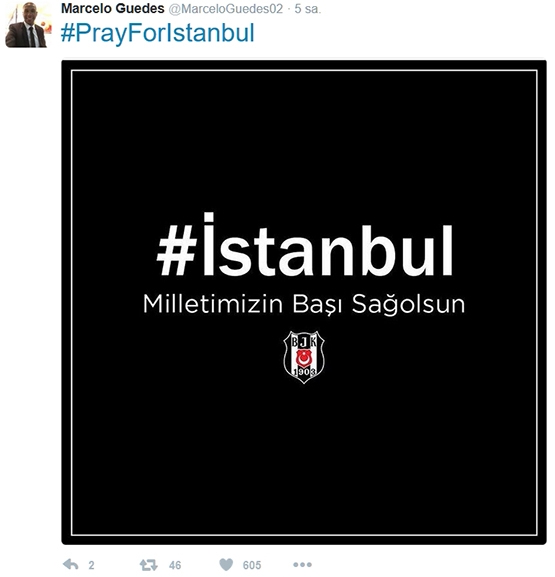 Beşiktaşlı futbolcular saldırıya böyle tepki gösterdi - Görsel 10