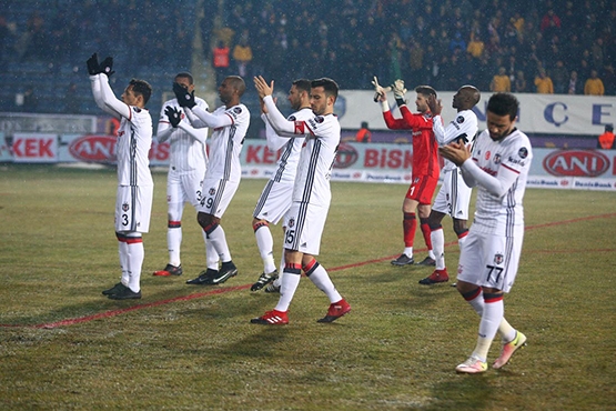 Osmanlıspor - Beşiktaş maçından kareler - Görsel 10