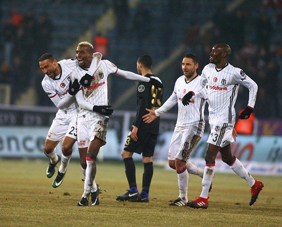 Osmanlıspor - Beşiktaş maçından kareler - Görsel 11