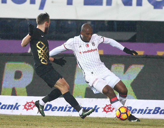 Osmanlıspor - Beşiktaş maçından kareler - Görsel 24