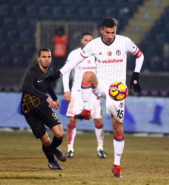 Osmanlıspor - Beşiktaş maçından kareler - Görsel 35