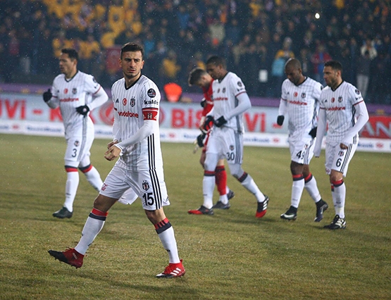 Osmanlıspor - Beşiktaş maçından kareler - Görsel 36