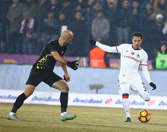 Osmanlıspor - Beşiktaş maçından kareler - Görsel 37