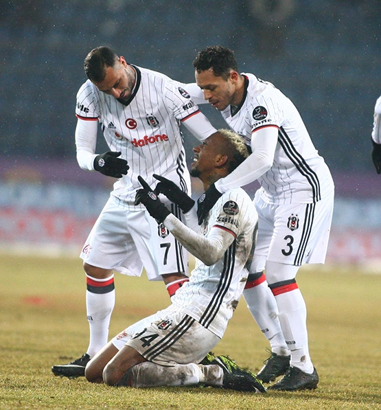 Osmanlıspor - Beşiktaş maçından kareler - Görsel 4