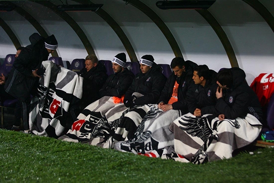 Osmanlıspor - Beşiktaş maçından kareler - Görsel 40